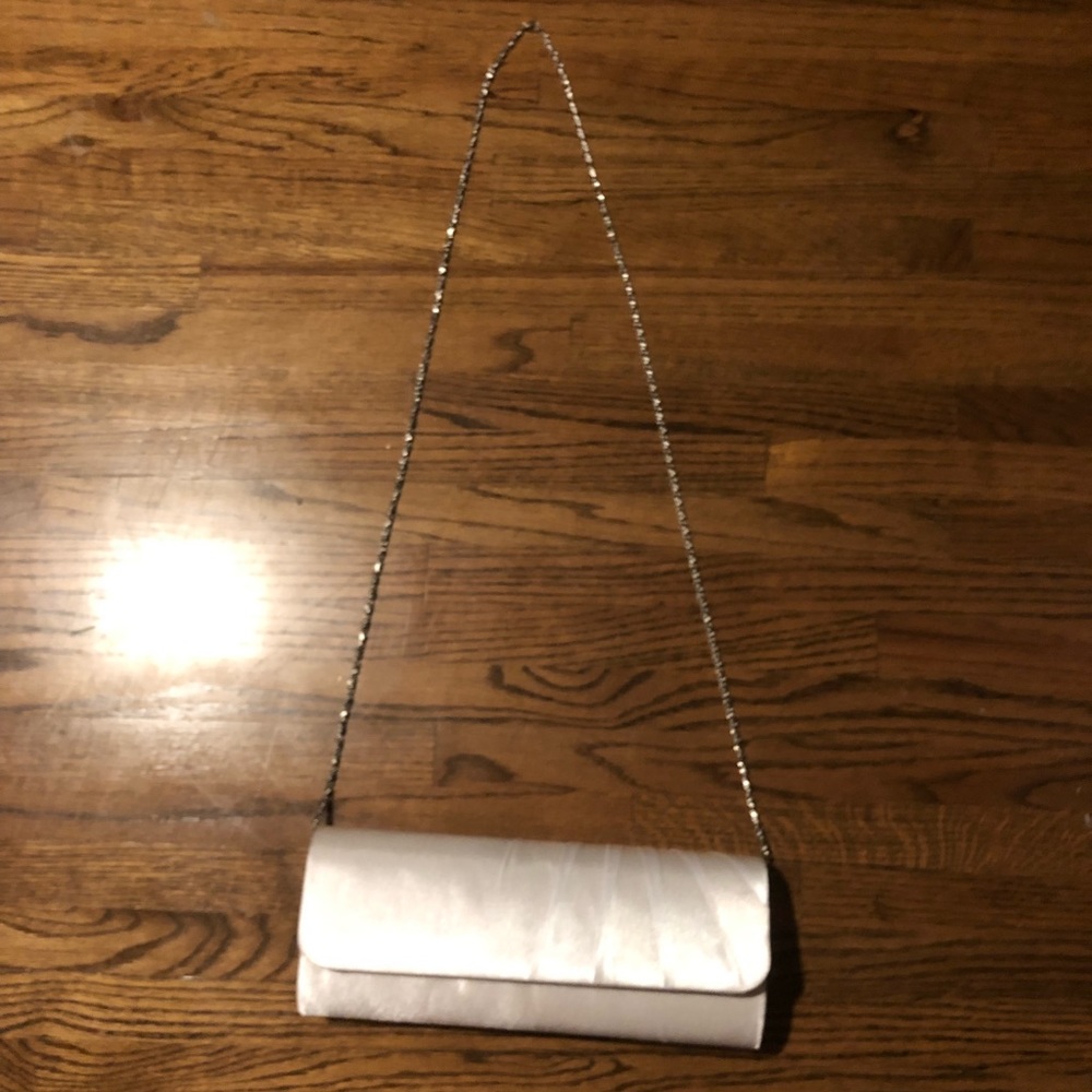White Clutch Used Once!